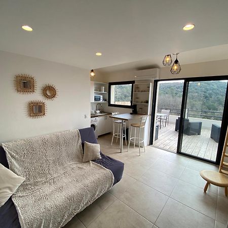 Studio Au Calme, Grande Terrasse Avec Vue Vallee Ginasservis エクステリア 写真